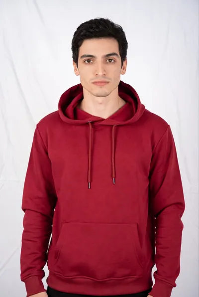 Erkek Modern Oversize Hoodie