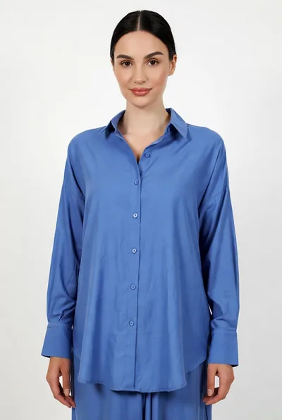 Kadın Classic Oversize Gömlek