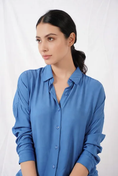 Kadın Comfort Oversize Gömlek