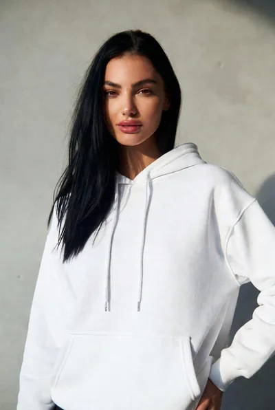 Kadın Comfort Relaxed Hoodie