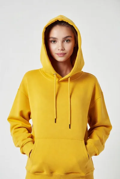 Kadın Premium Basic Hoodie